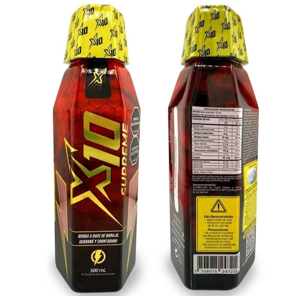 X10 500ml BOTTLE