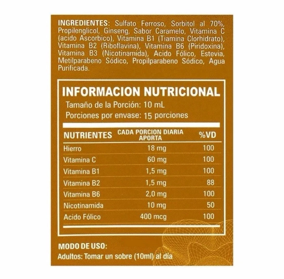 Vitafer L-Gold - Multivitamin - 48 Sachets  (ORIGINAL)