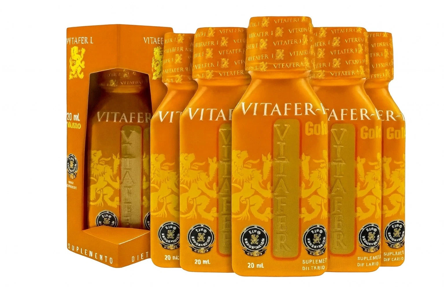 Vitafer L-Gold-Multivitamin- 24 Pack 20 Ml