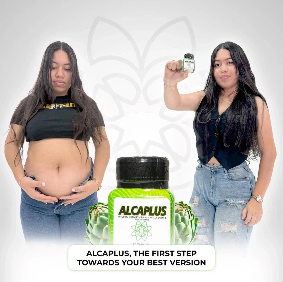 ✅ ALCAPLUS  KIT 3 WEIGHT LOSSS  NATURAL DETOX FOR MEN & WOMEN ADELGAZANTE 🔥